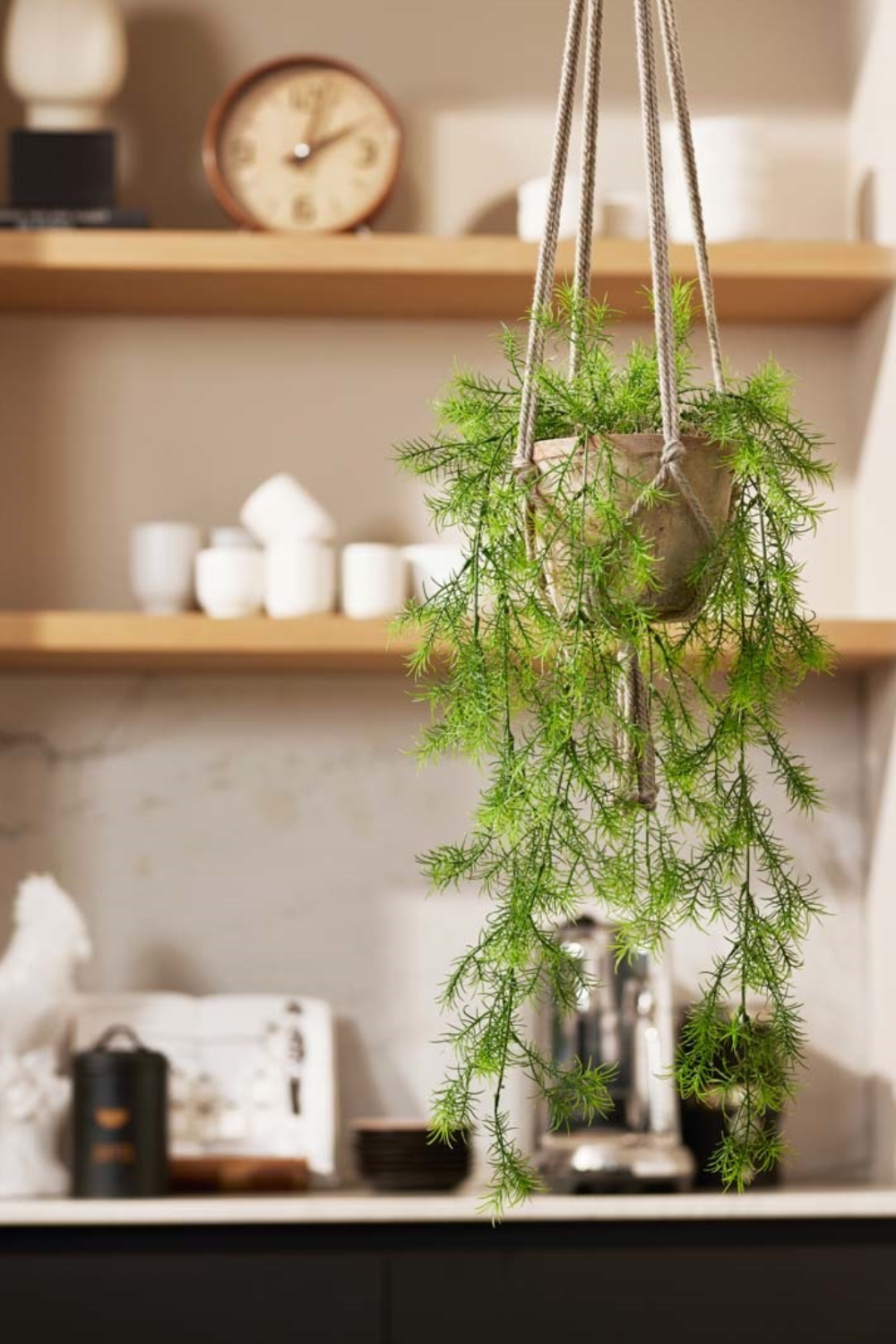 Kunst hangplanten zijn de perfecte oplossing