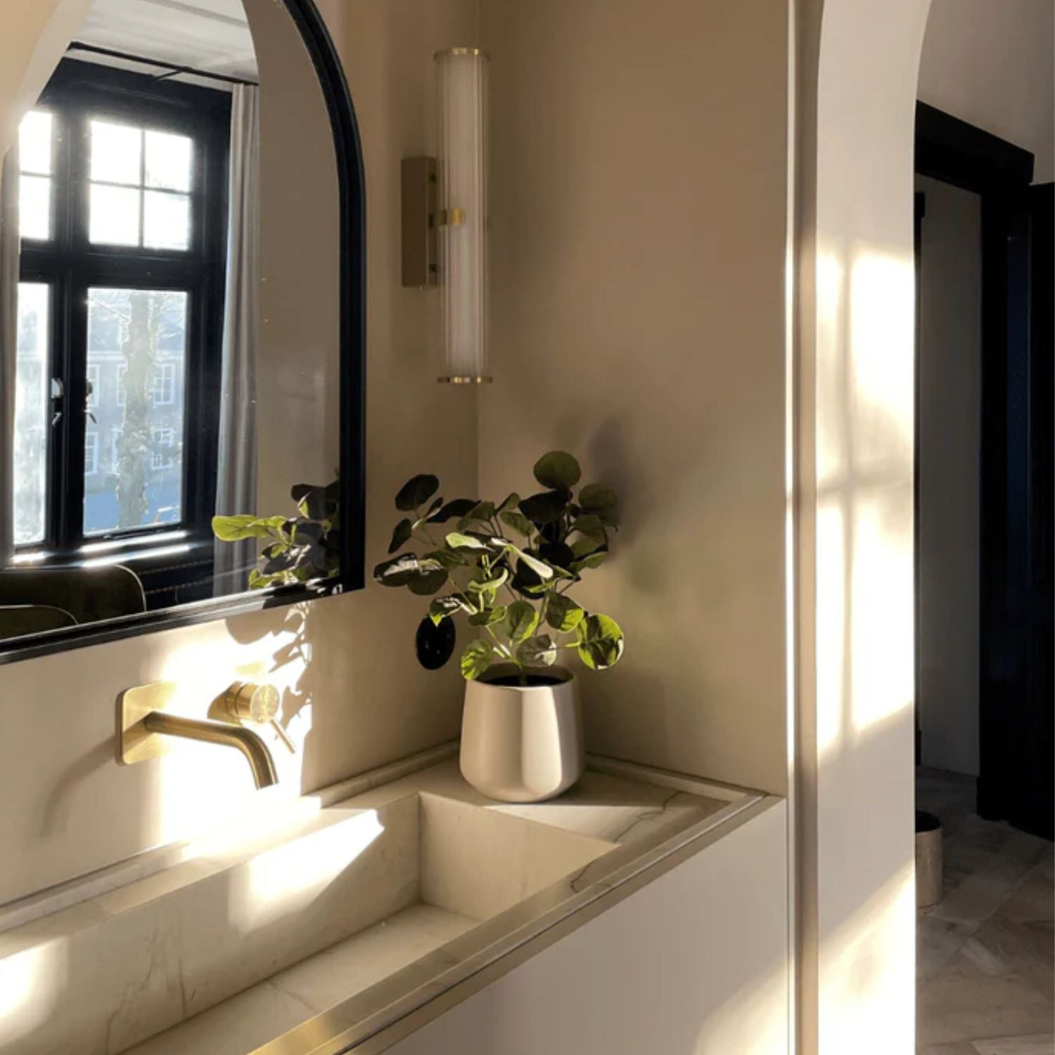 kunstplanten voor in de badkamer