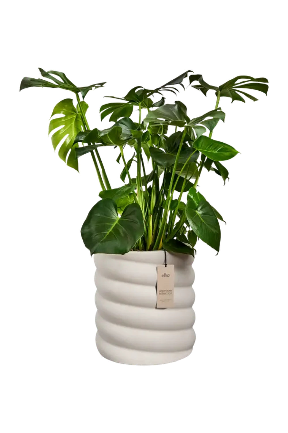 Bloempot Elho Swirl 37cm Linnen wit