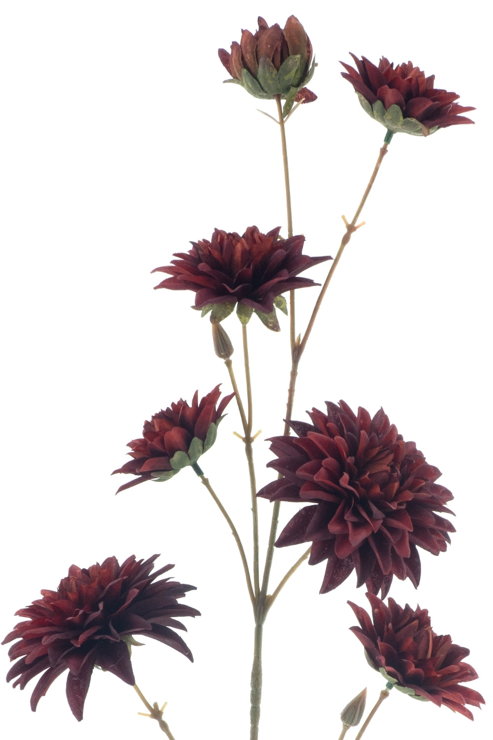 Dahlia kunstbloem Rood 96cm