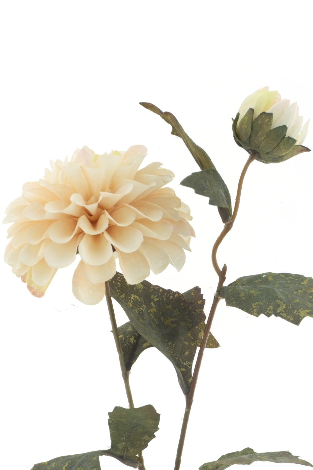 Zinnia Kunstbloem 66cm creme