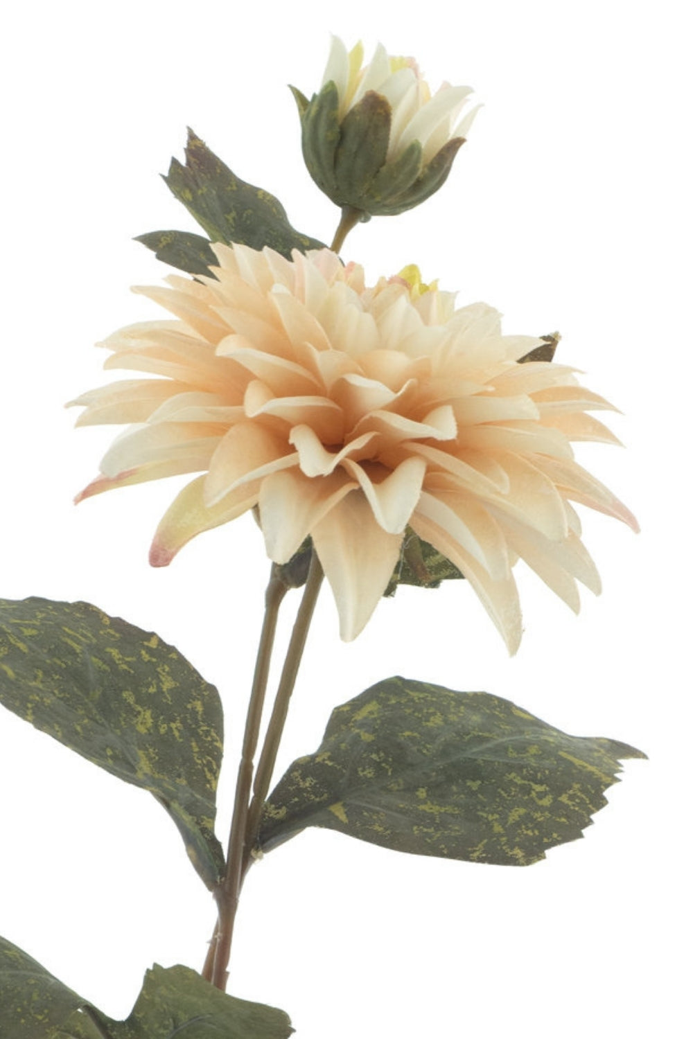 Dahlia kunstbloem Creme 66cm