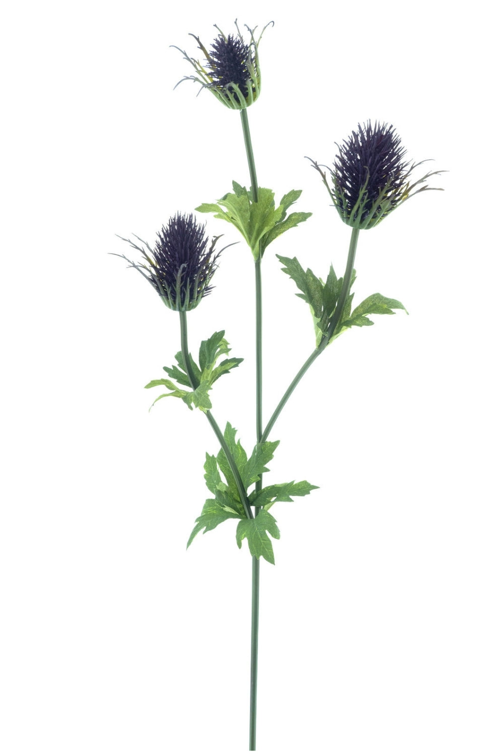 Distel Kunstbloem 83cm Paars