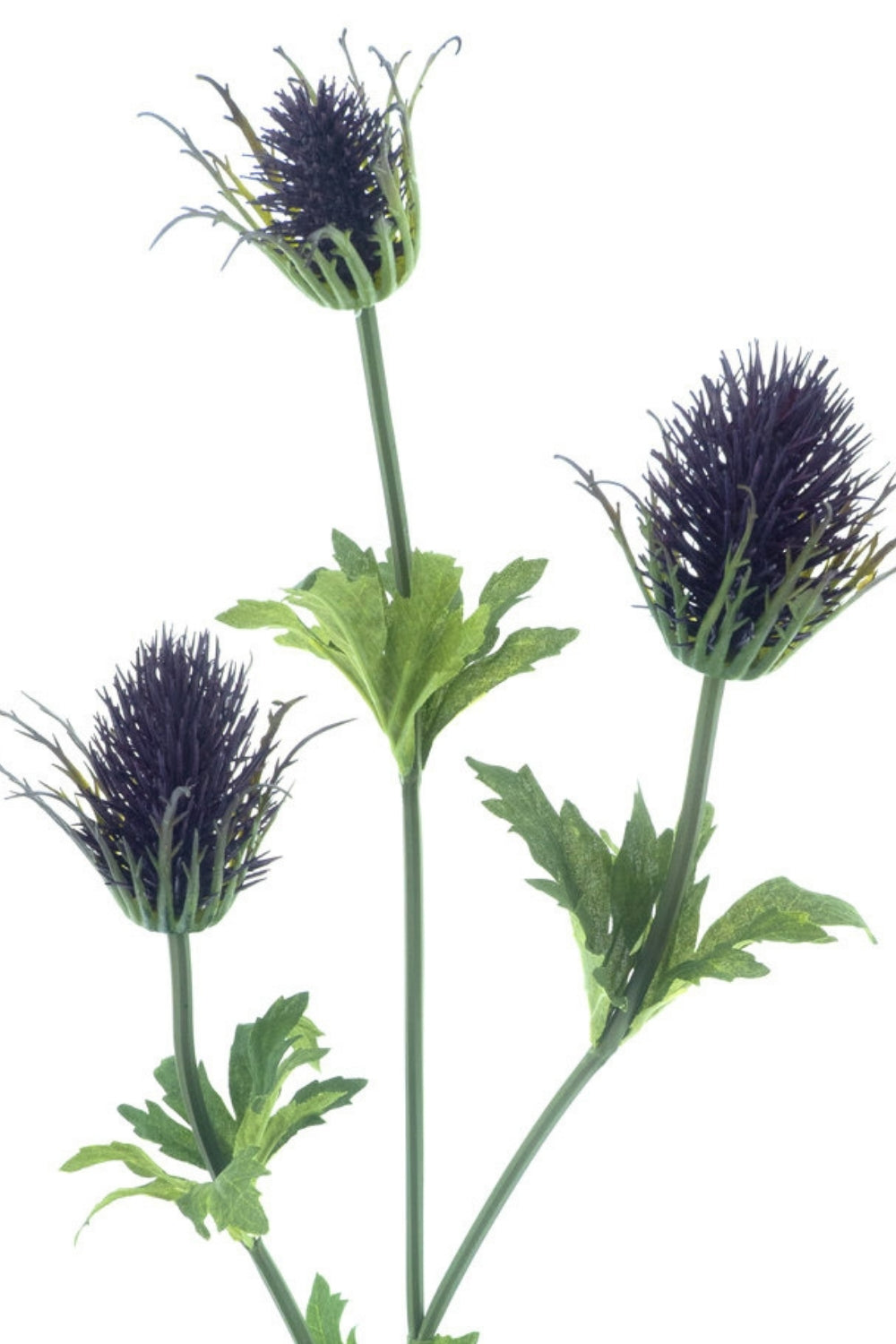 Distel Kunstbloem 83cm Paars