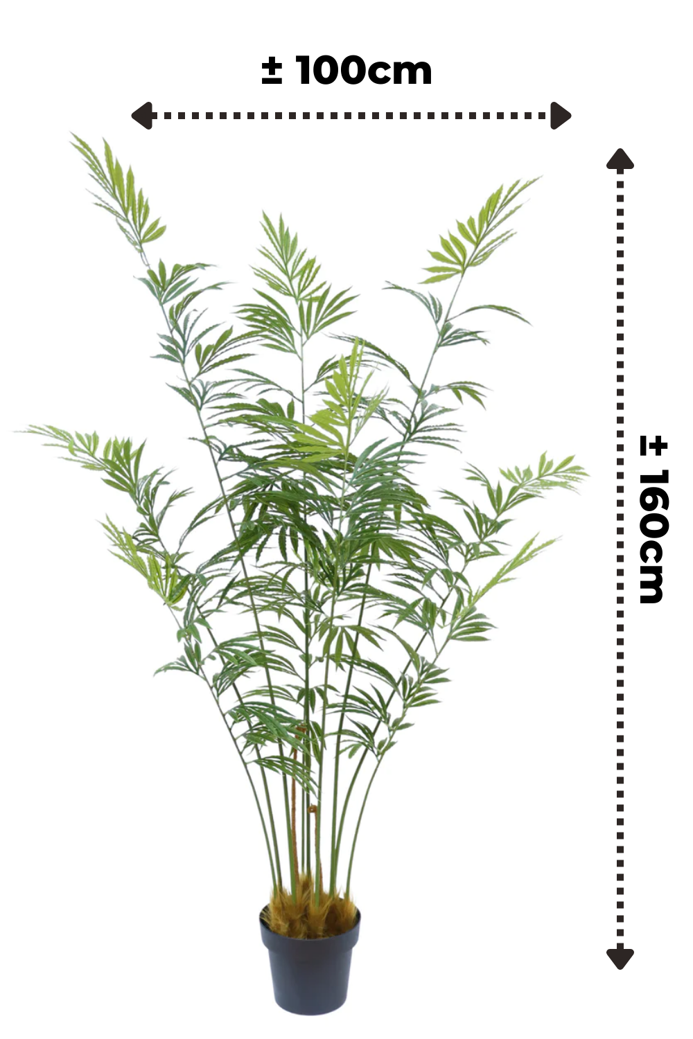 Kunst Palmvaren 160cm