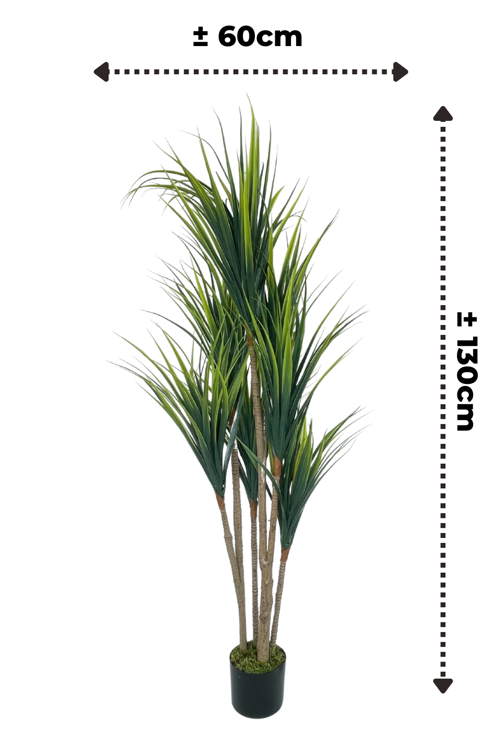 Dracaena Kunstplant 130cm
