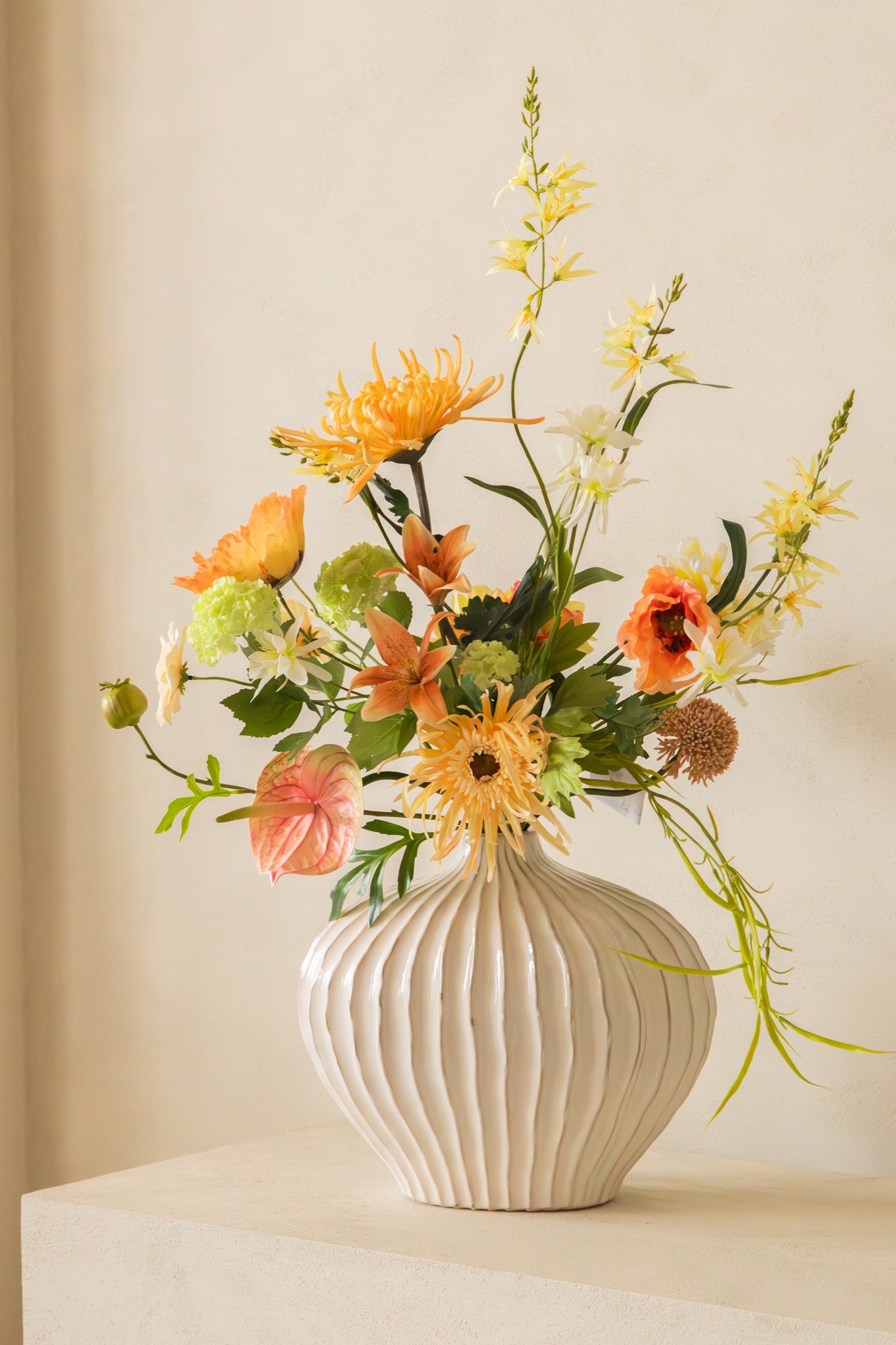 Kunstboeket Golden Garden