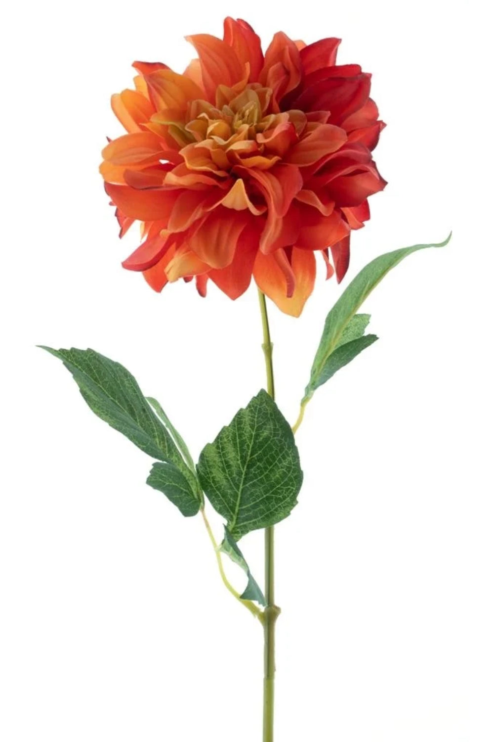Dahlia Kunstbloem 64cm Oranje