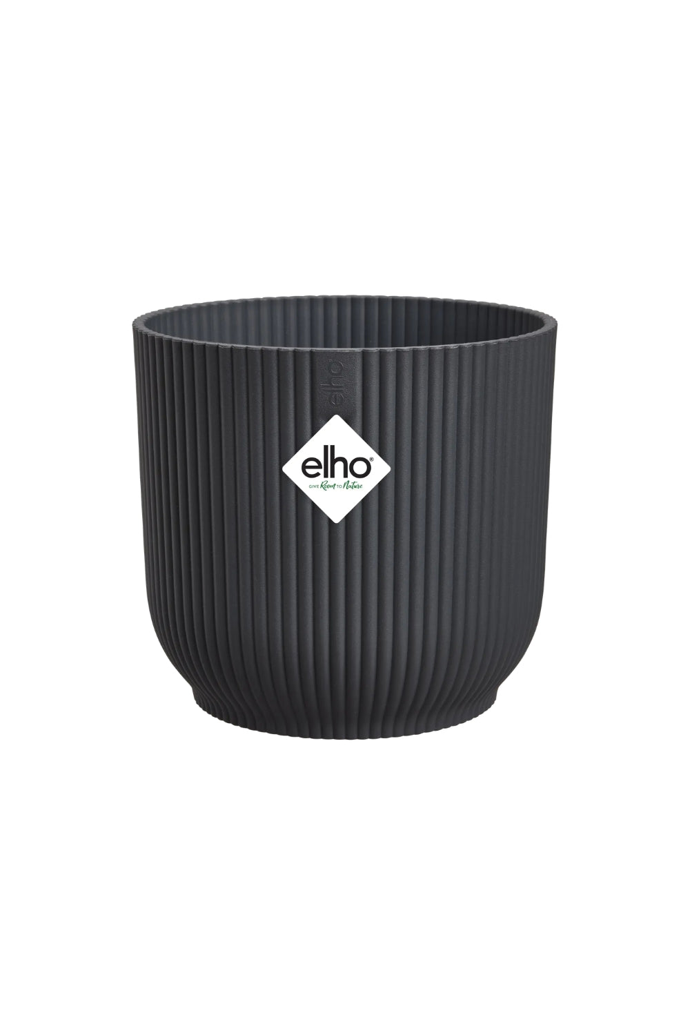 Bloempot Elho Vibes Fold rond 14 cm Antraciet
