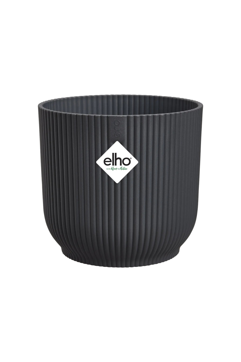 Bloempot Elho Vibes Fold rond 16 cm Antraciet