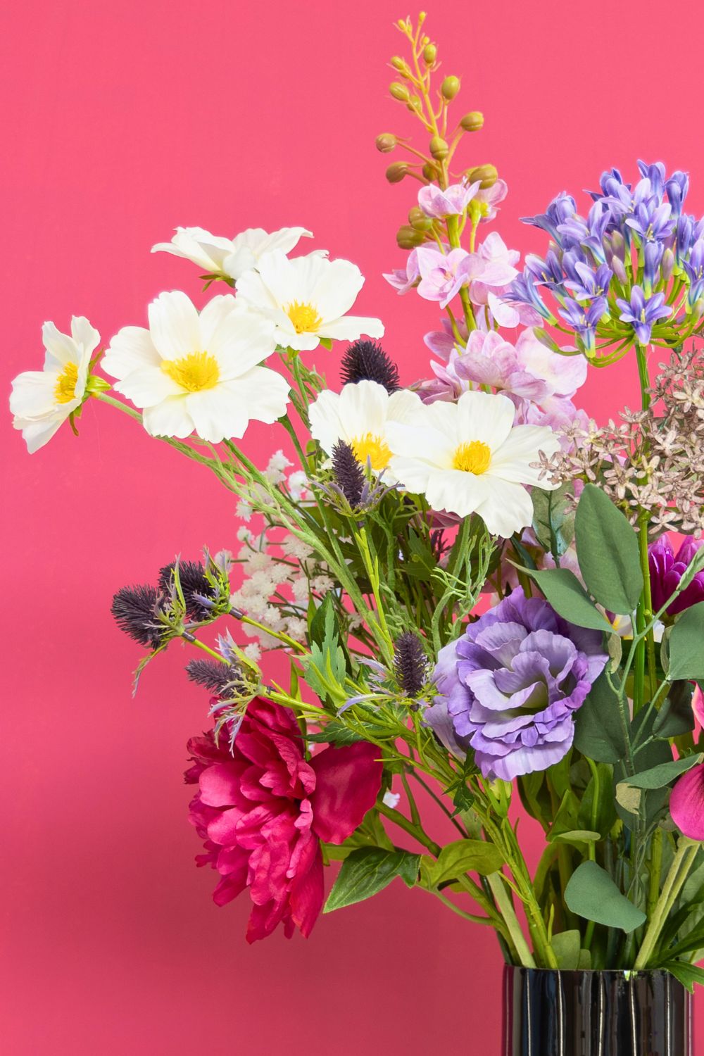 Cosmos Kunstbloem 77cm Crème