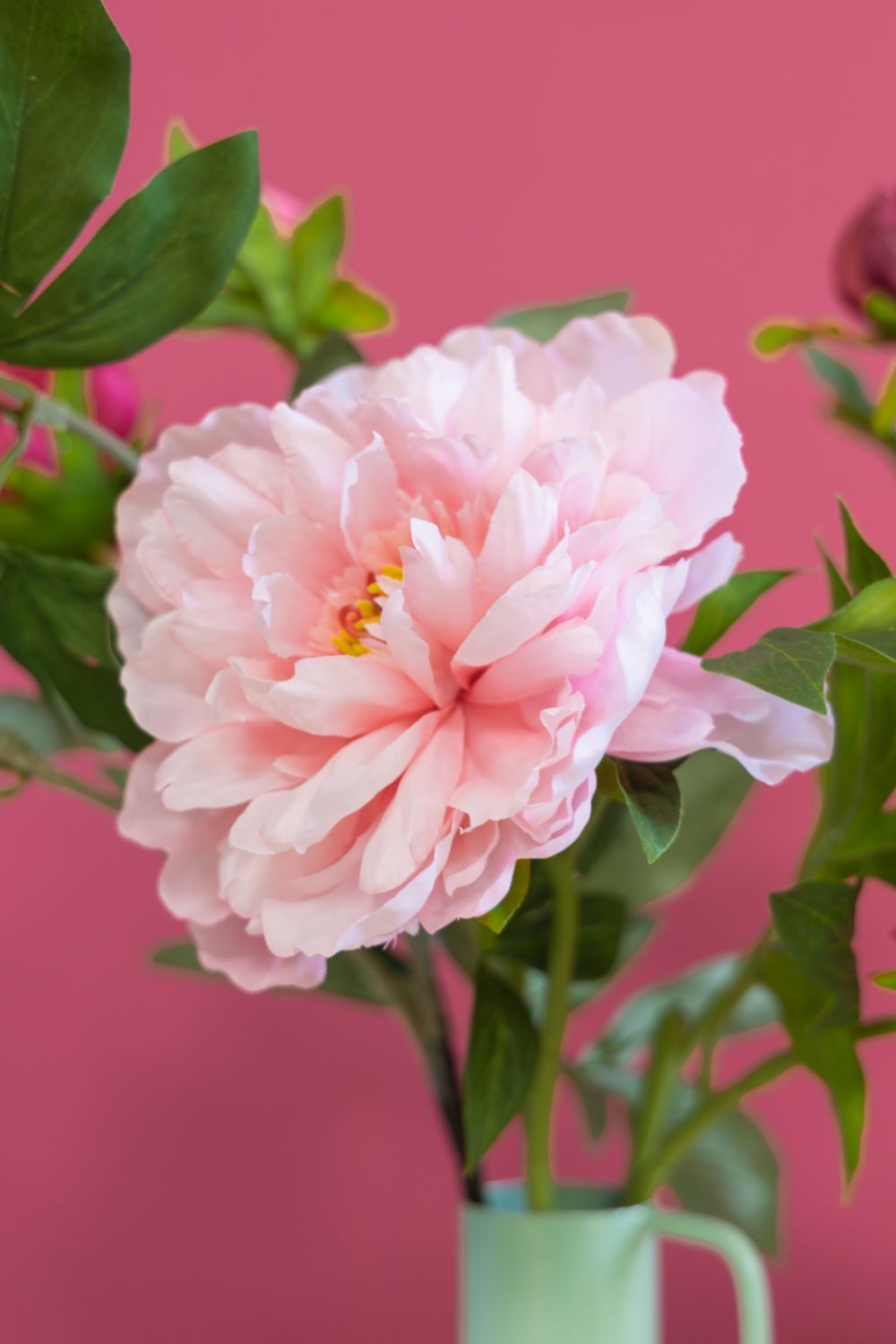 Kunstboeket Only Peony details