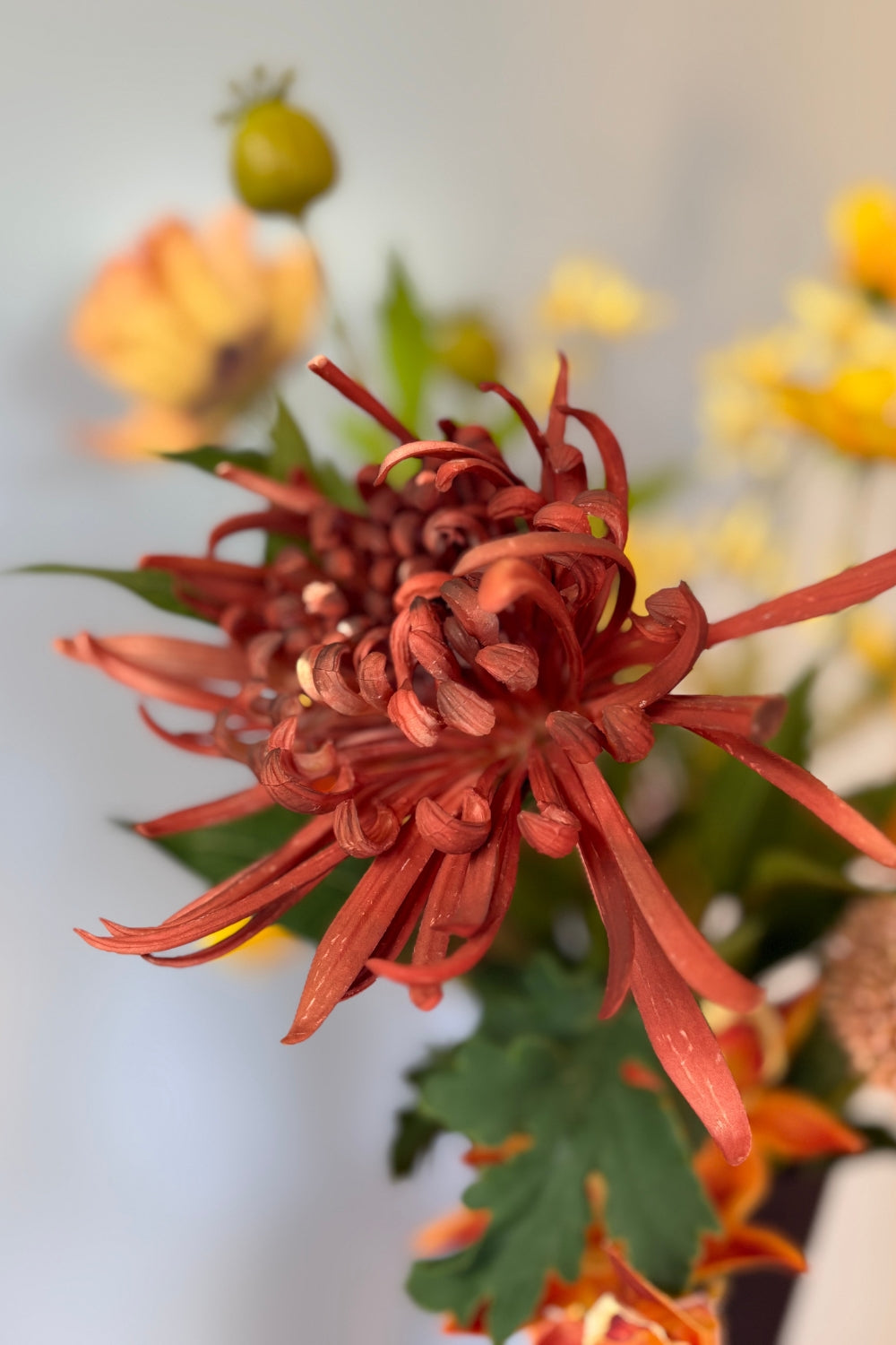 Kunstboeket Vivid Vibes detailshot