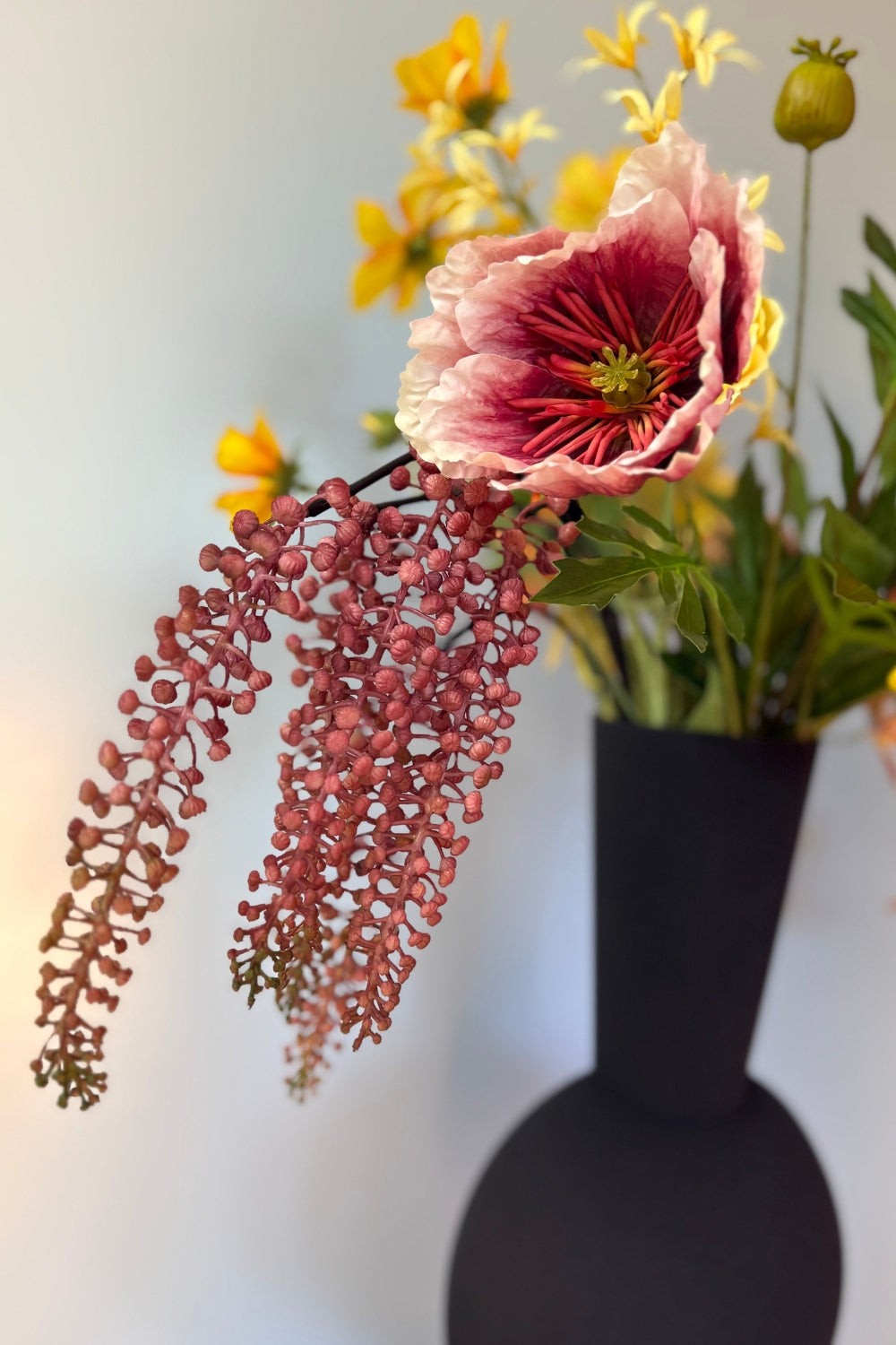 Kunstboeket Vivid Vibes detailshot 3