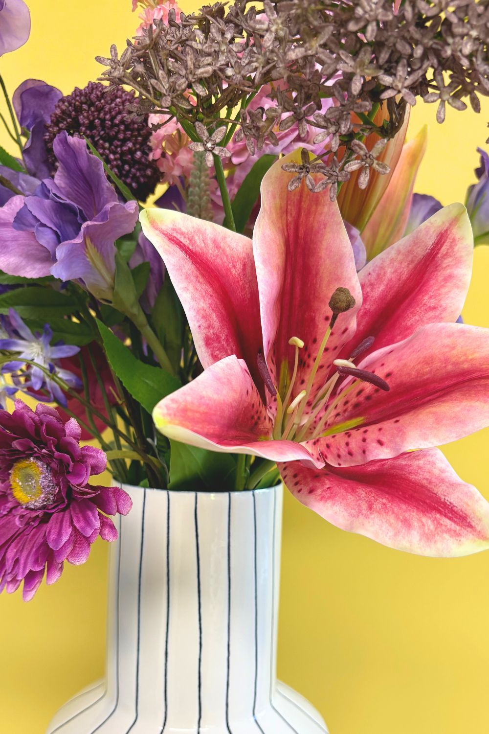 details 2 Purple Paradise Kunstboeket