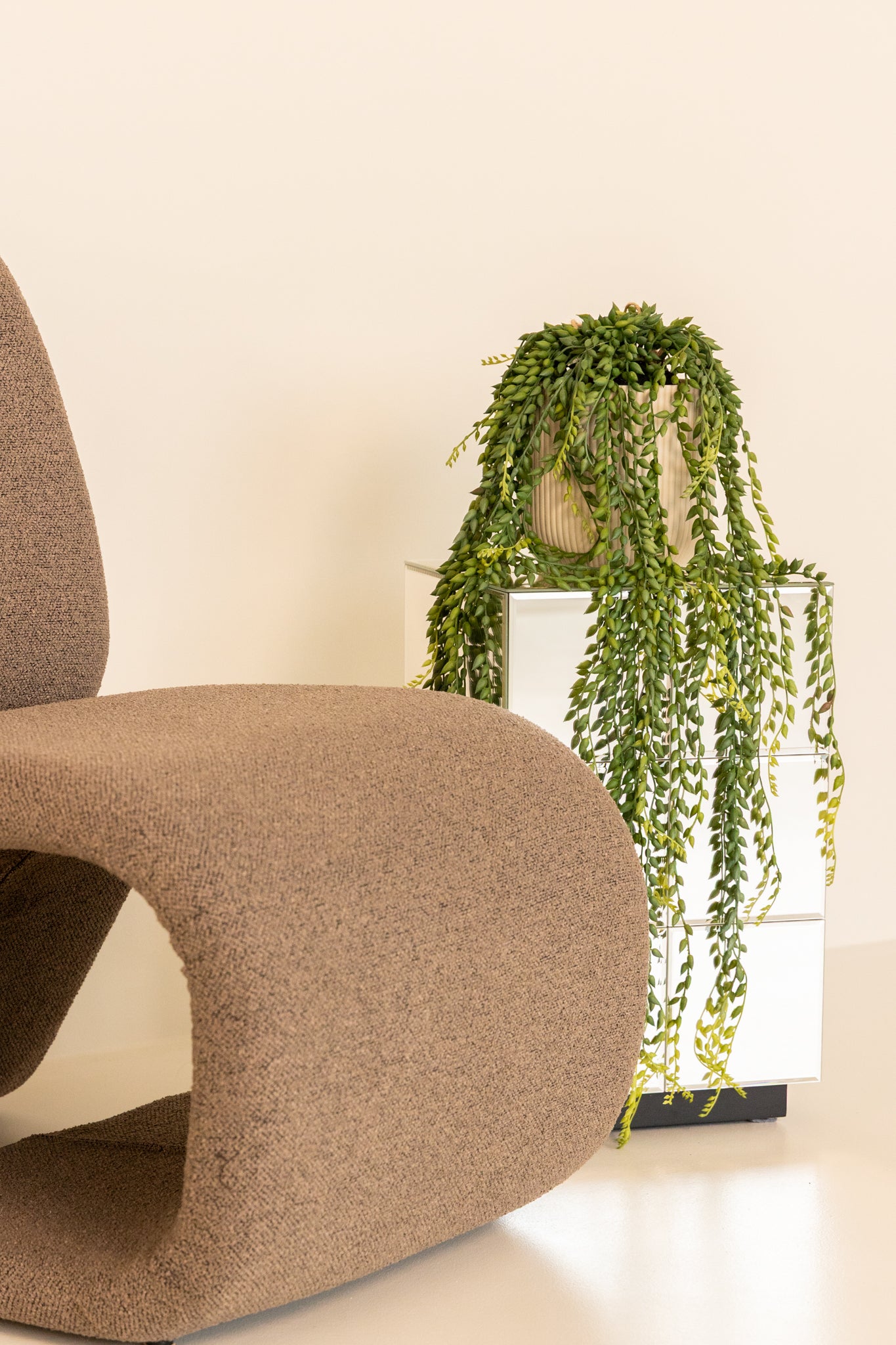 Senecio Kunst Hangplant 75cm