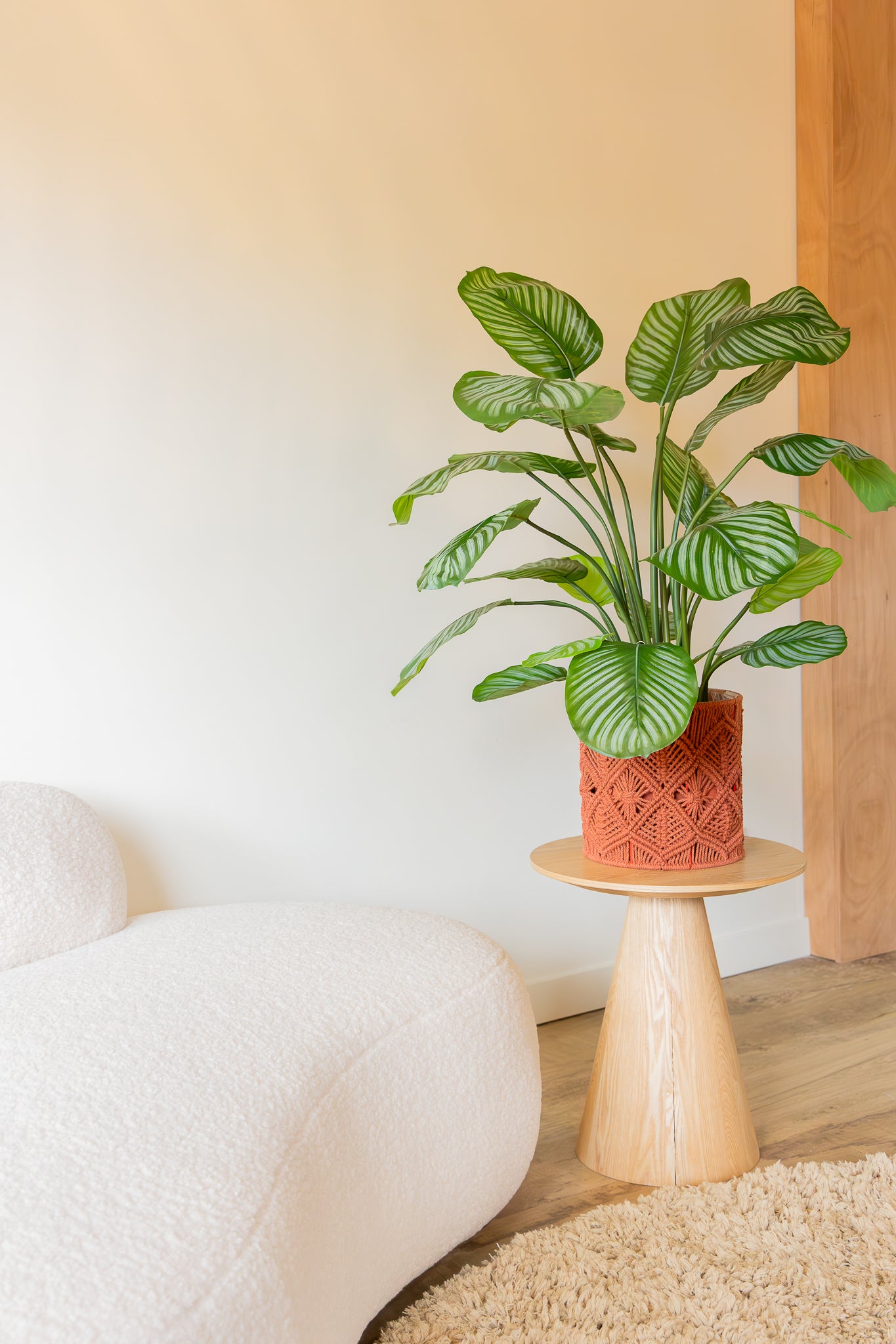 calathea kunstplant 80cm sfeerbeeld