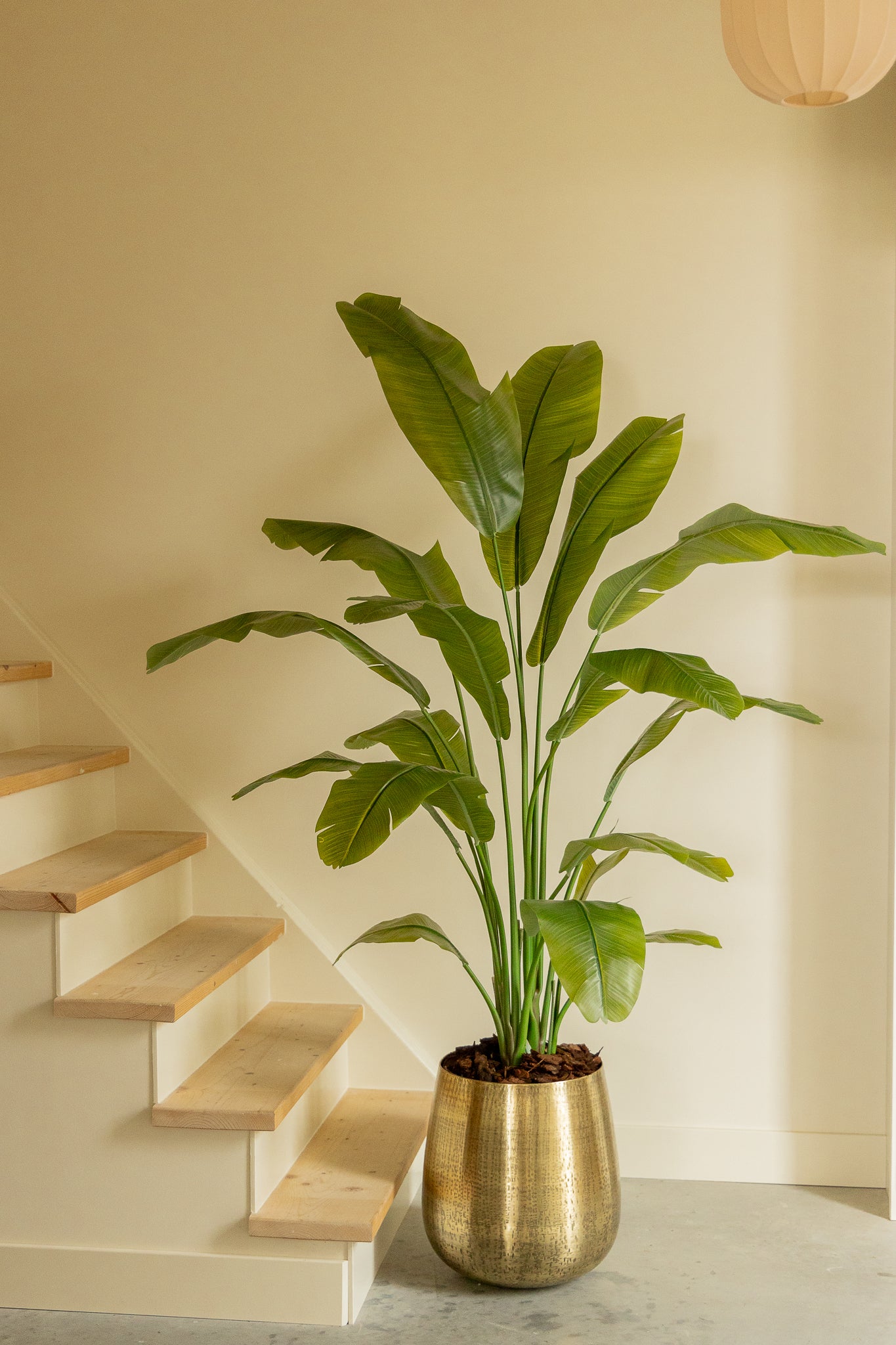 Bloempot Goud 40x40cm (metaal)