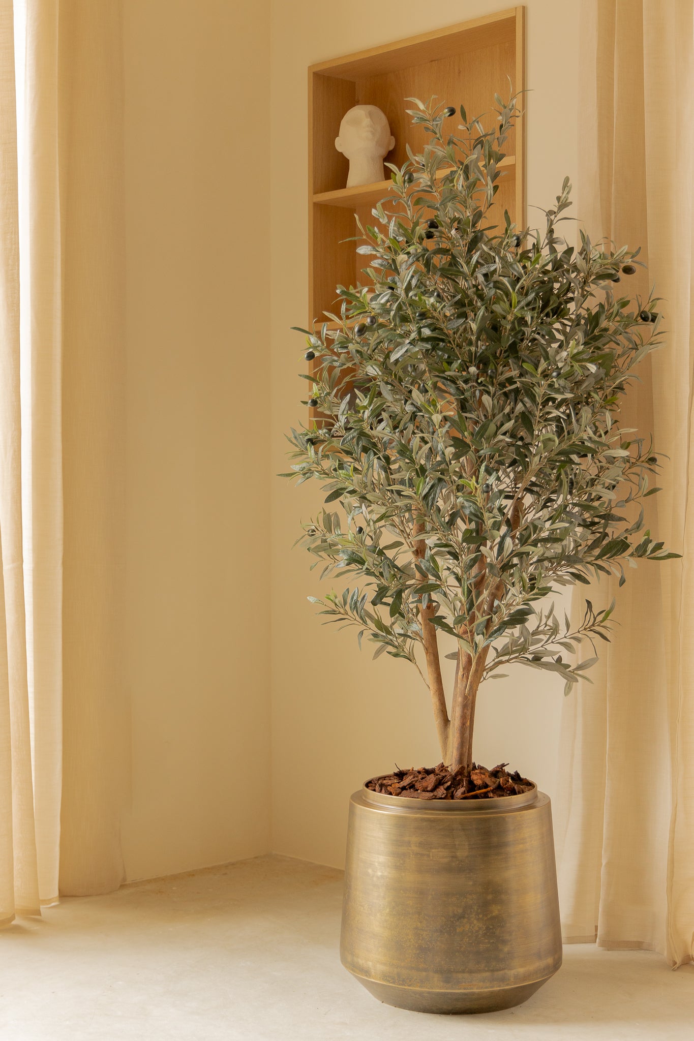 Bloempot Indigo 46x41cm