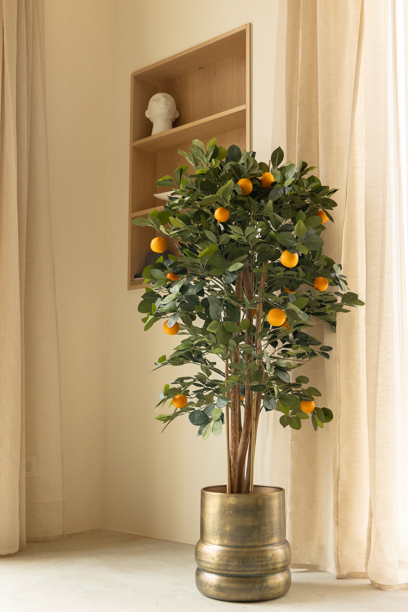 Kunst Sinaasappelboom 120cm