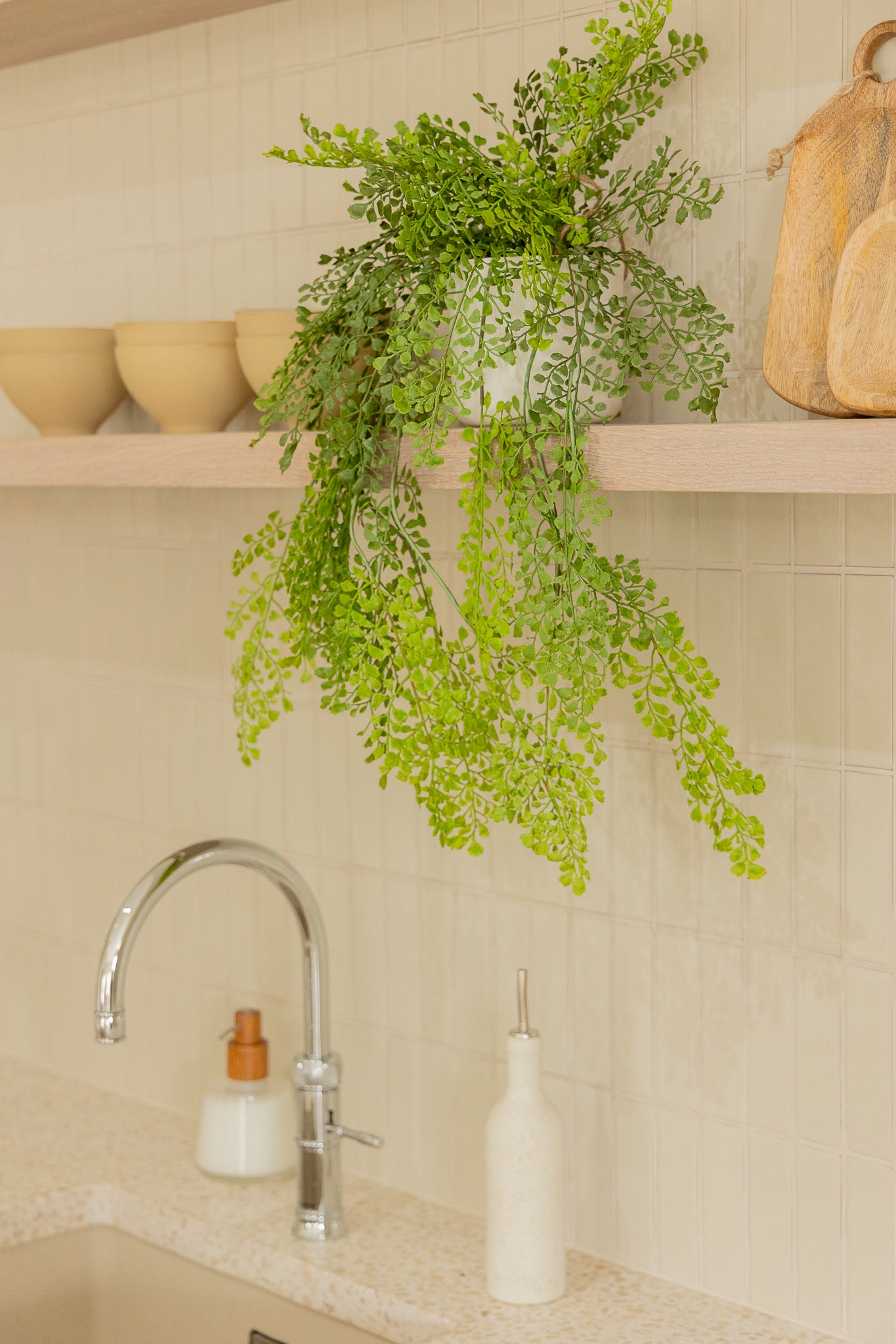 Adianthum Kunst Hangplant 110cm