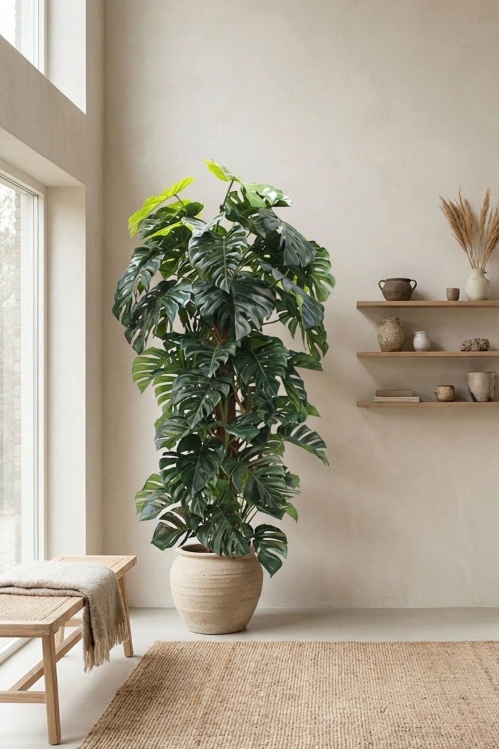 Pre-order Monstera Kunstplant 180cm (begin feb '26)
