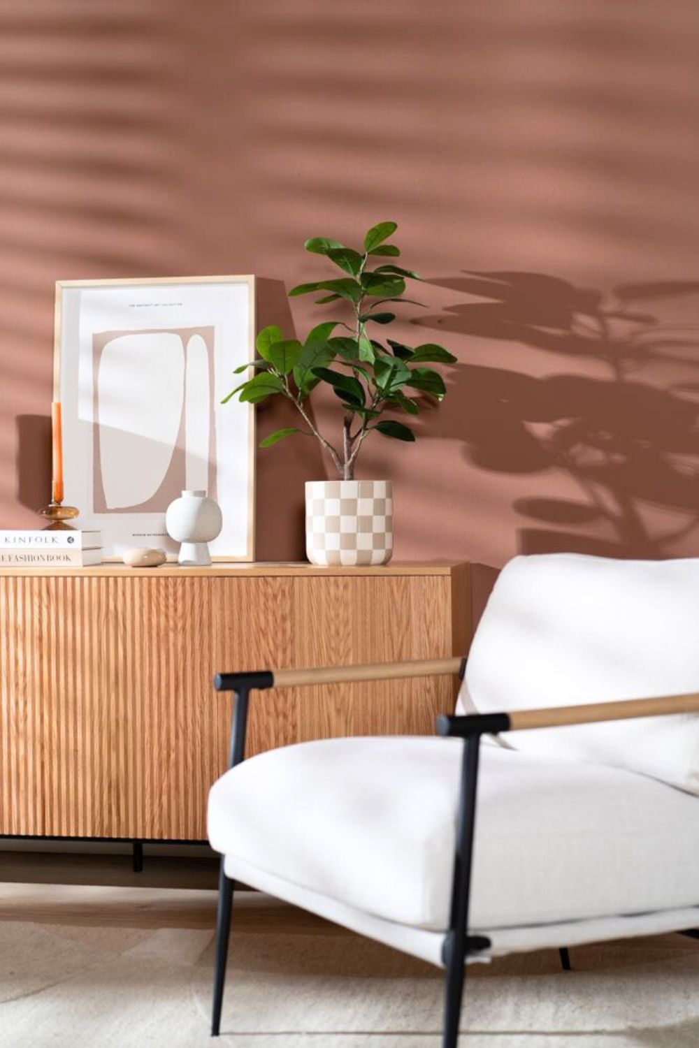 sfeer afbeelding kunst ficus 80cm
