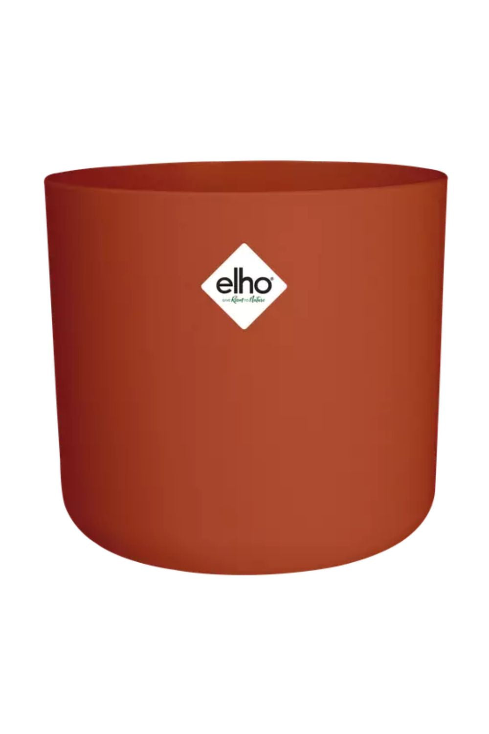 Bloempot Elho B. for soft rond 14cm Brique