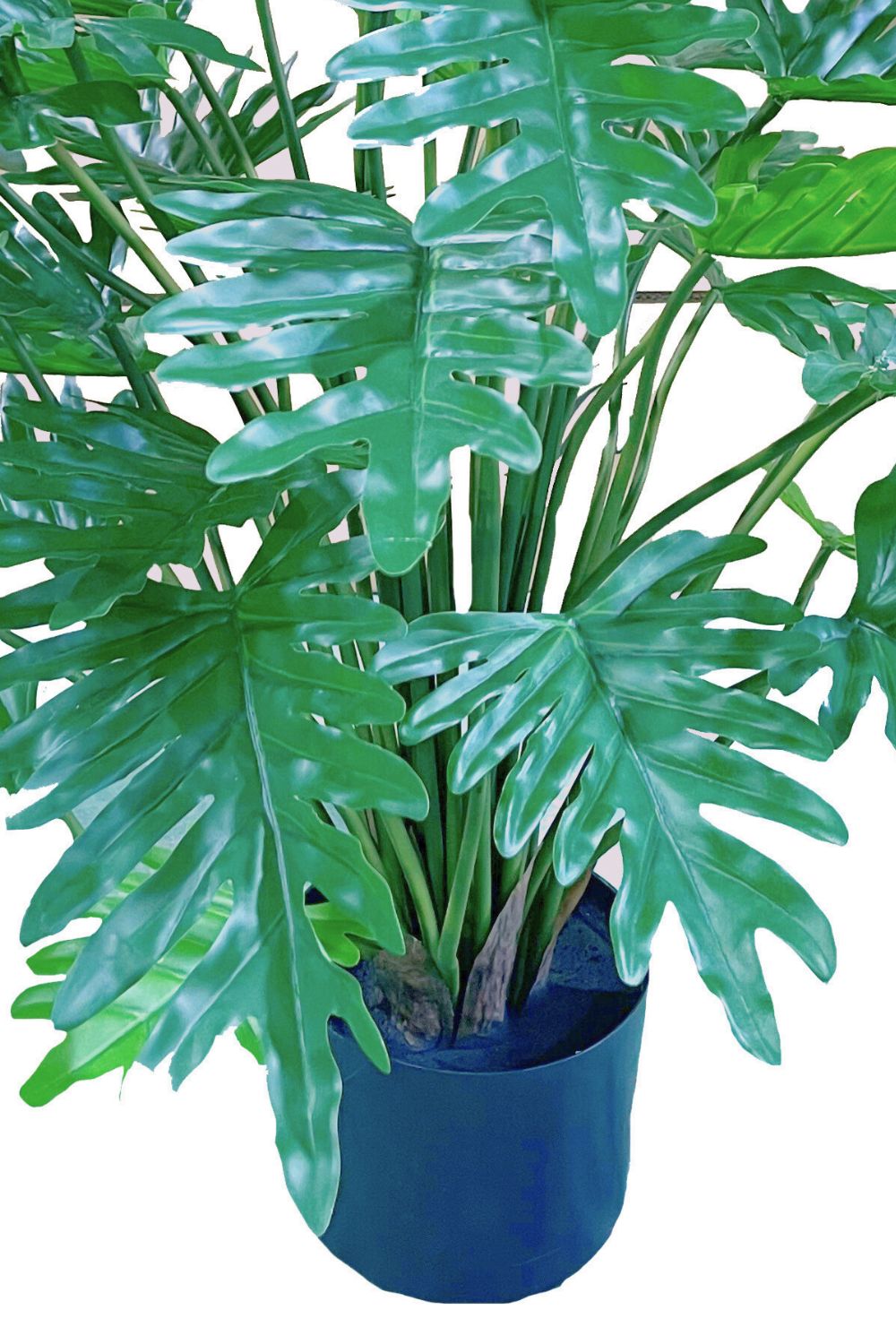 Bovenaanzicht Philodendron kunstplant 75cm