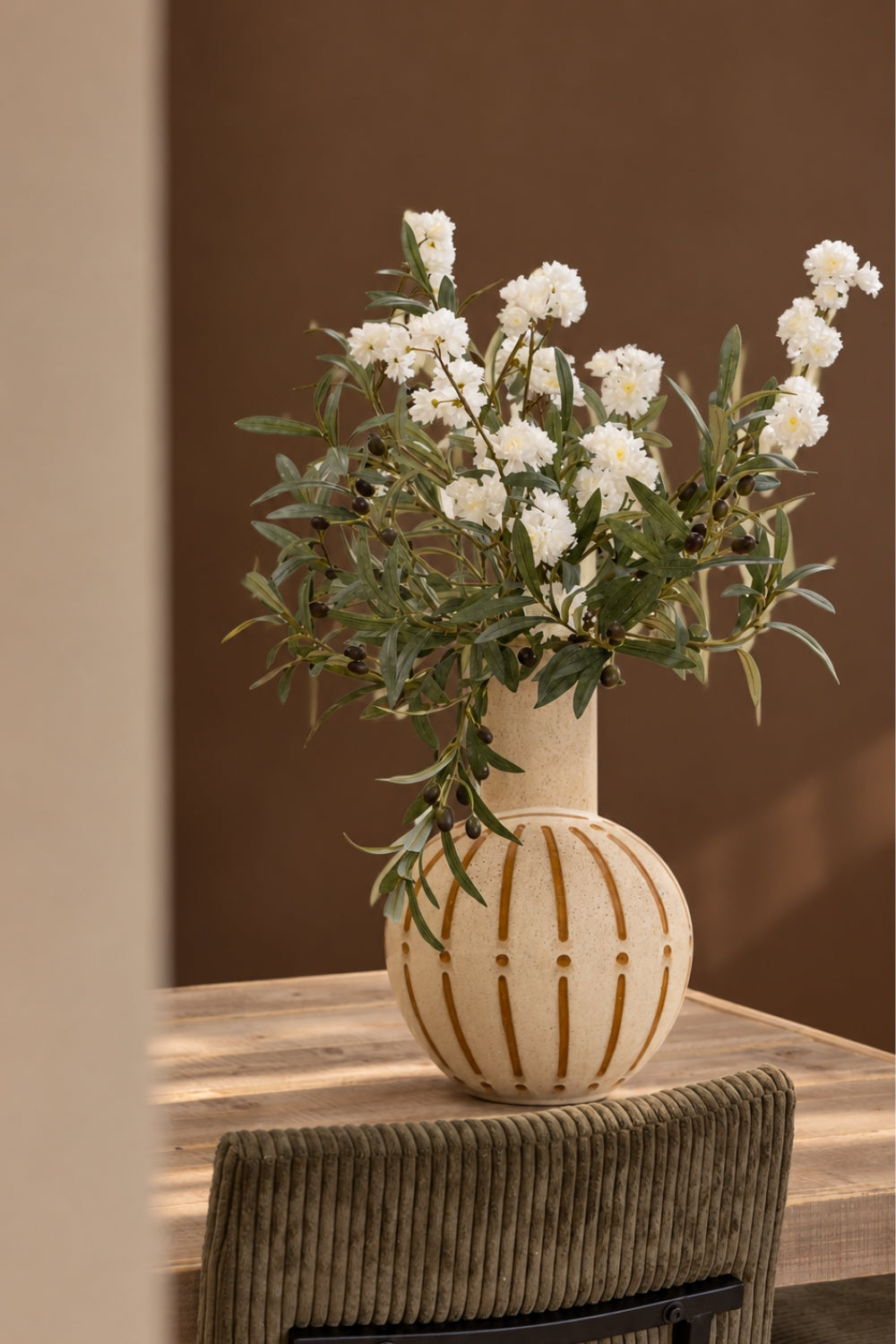 Kunstboeket Olive Blossom