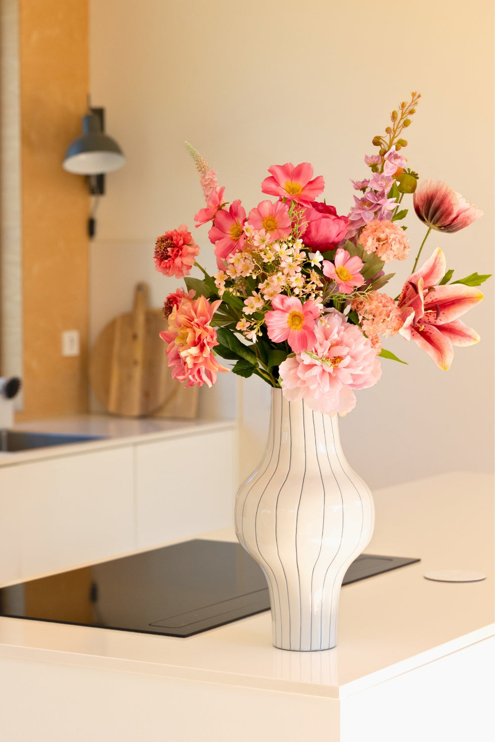 sfeerbeeld 2 Sfeerbeeld Kunstboeket Pink Poetry