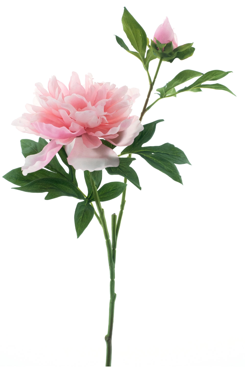 Pioenroos Kunstbloem 65cm Roze