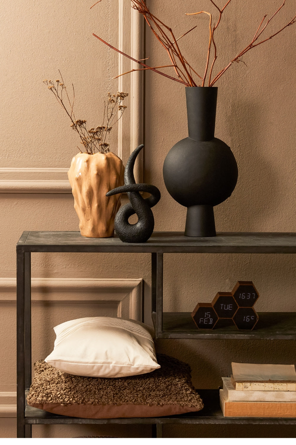 Vaas Kavandu Zwart 40x22