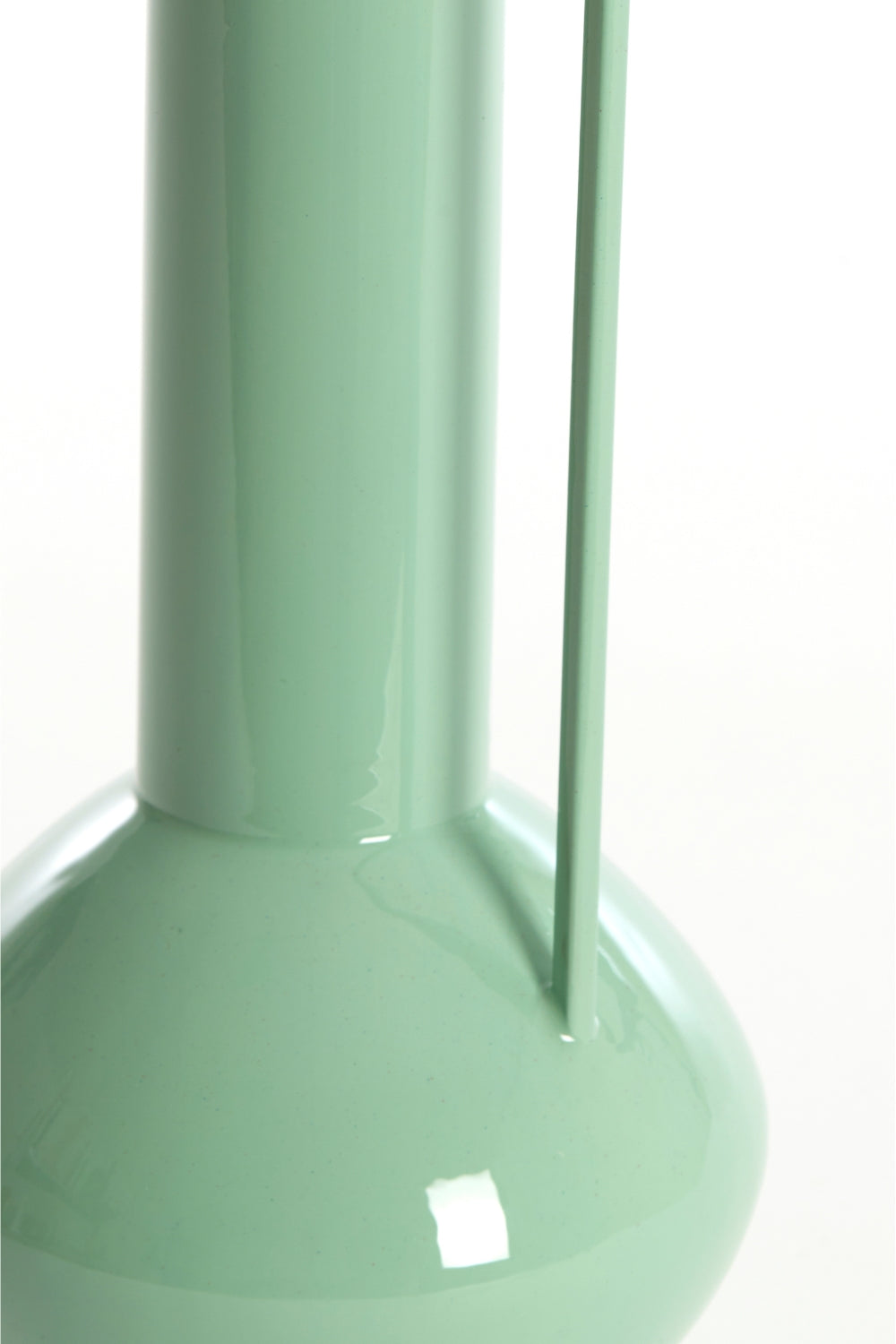 Vaas Panzano 33x12cm Mintgroen