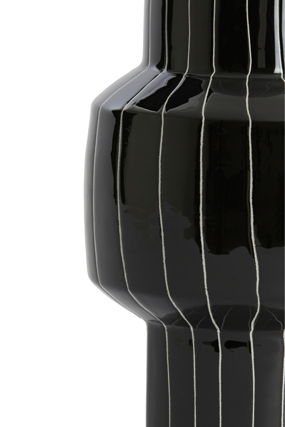 Vaas Senuma 33x16cm Zwart