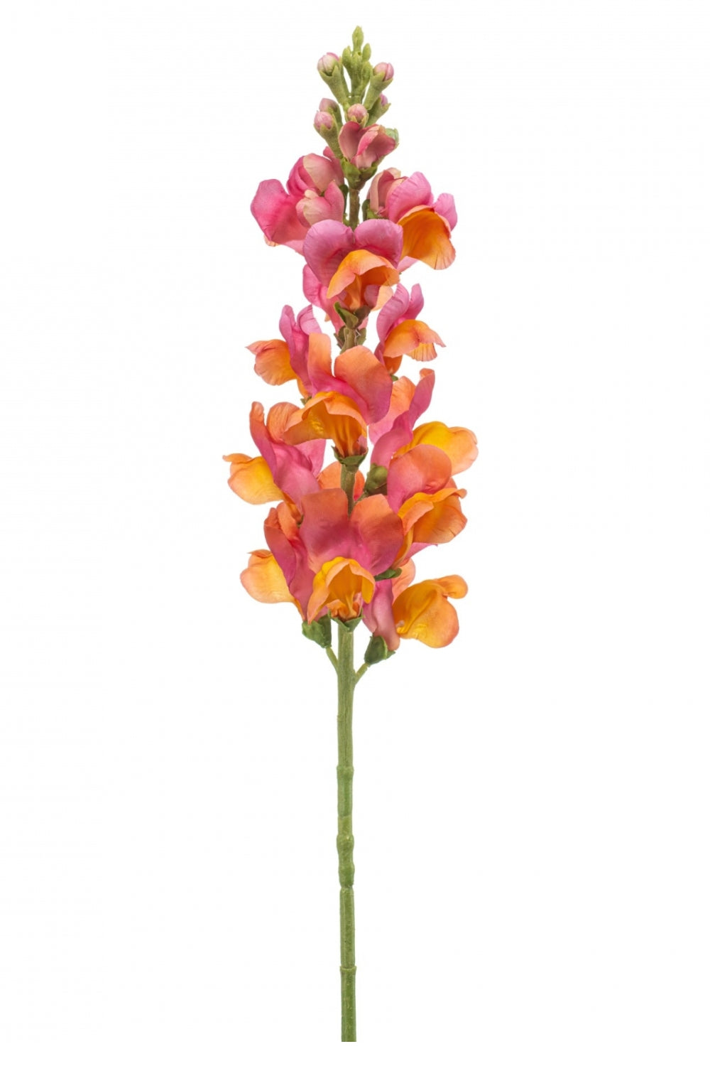 Antirrhinum Kunstbloem 78cm Fuchsia/ Oranje
