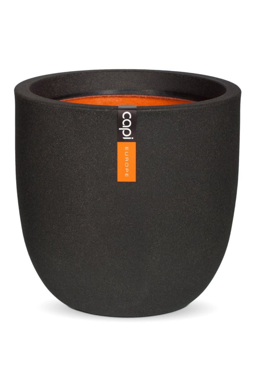 Capi bloempot Smooth bol 35x34 Zwart