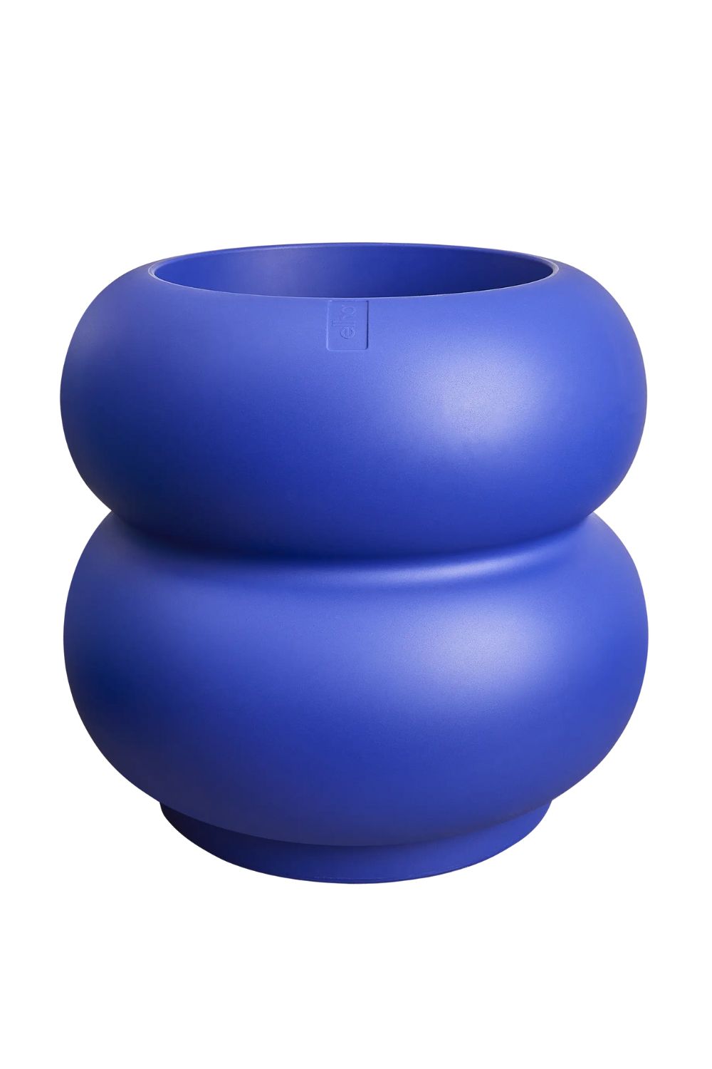 Bloempot Elho Amber roll low 40cm Royal Blue