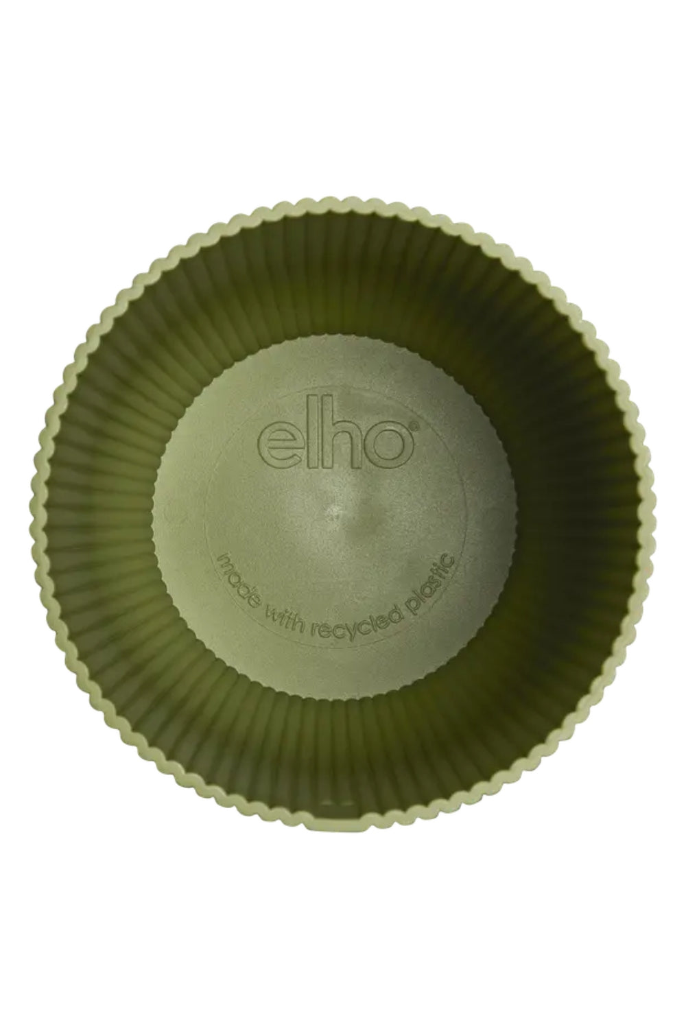 Bloempot Elho Vibes Fold rond 16 cm varengroen