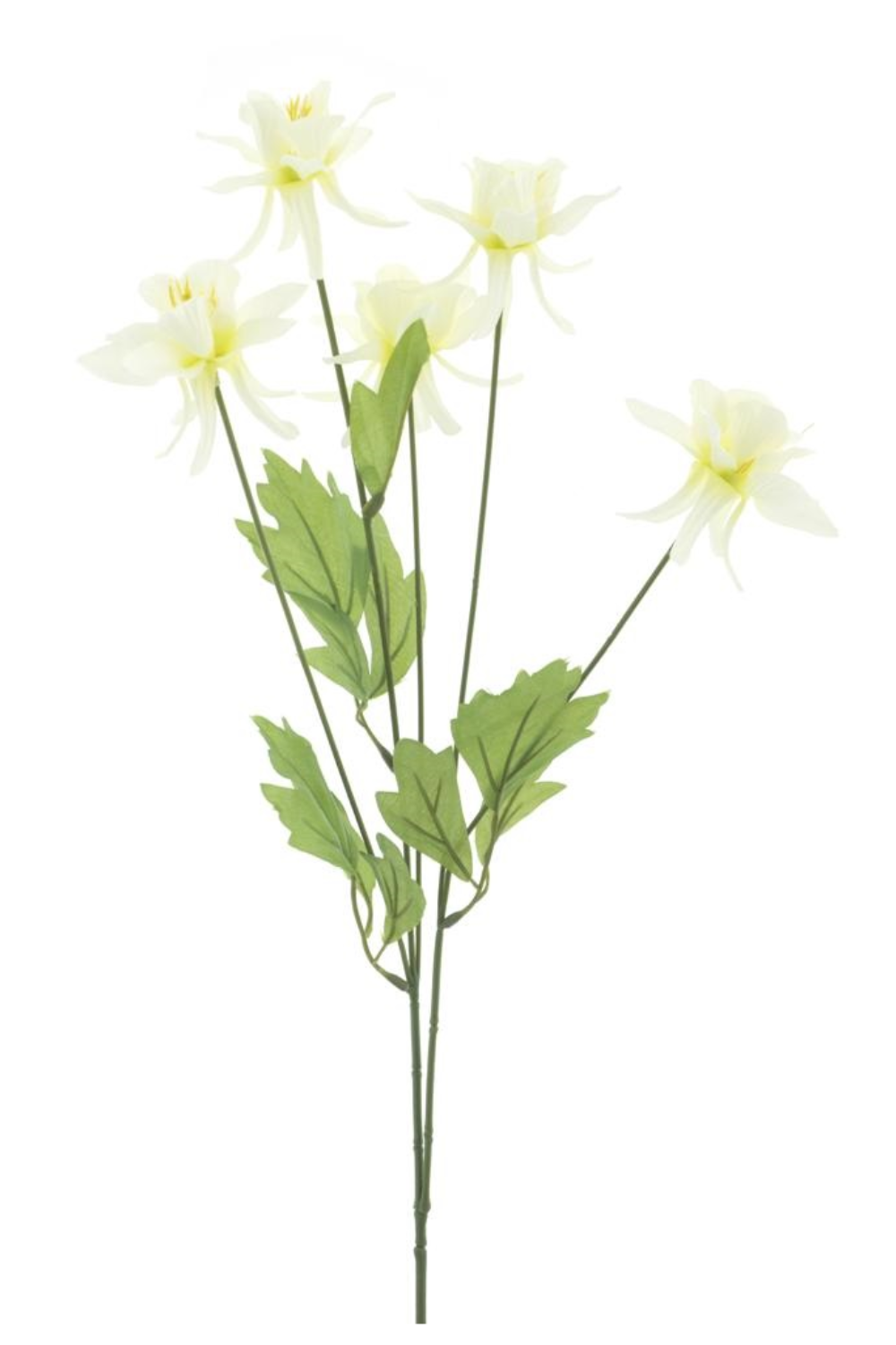 Fuchsia Kunstbloem creme 67cm