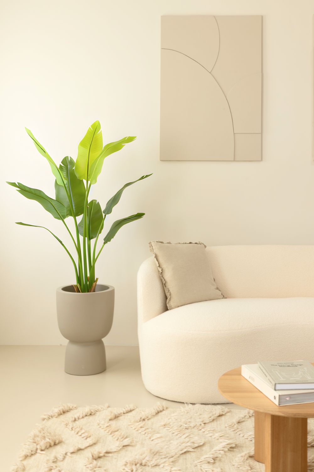 strelitzia kunstplant 120cm sfeerbeeld