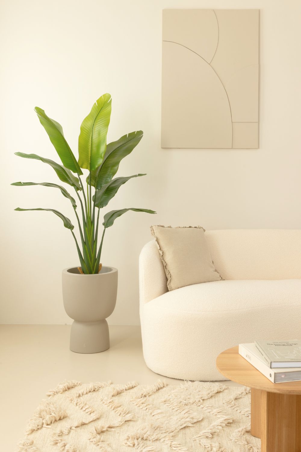 sfeerbeeld strelitzia kunstplant 140cm