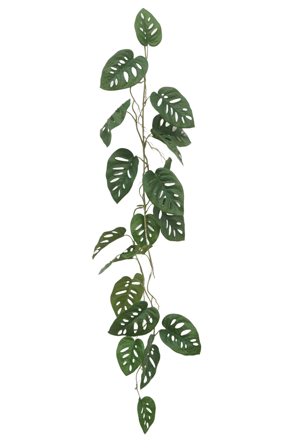 Monstera Monkey Bush Kunstslinger 120cm (Guirlande)