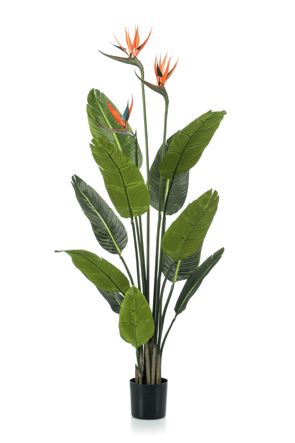 Strelitzia Kunstplant 120cm met bloem