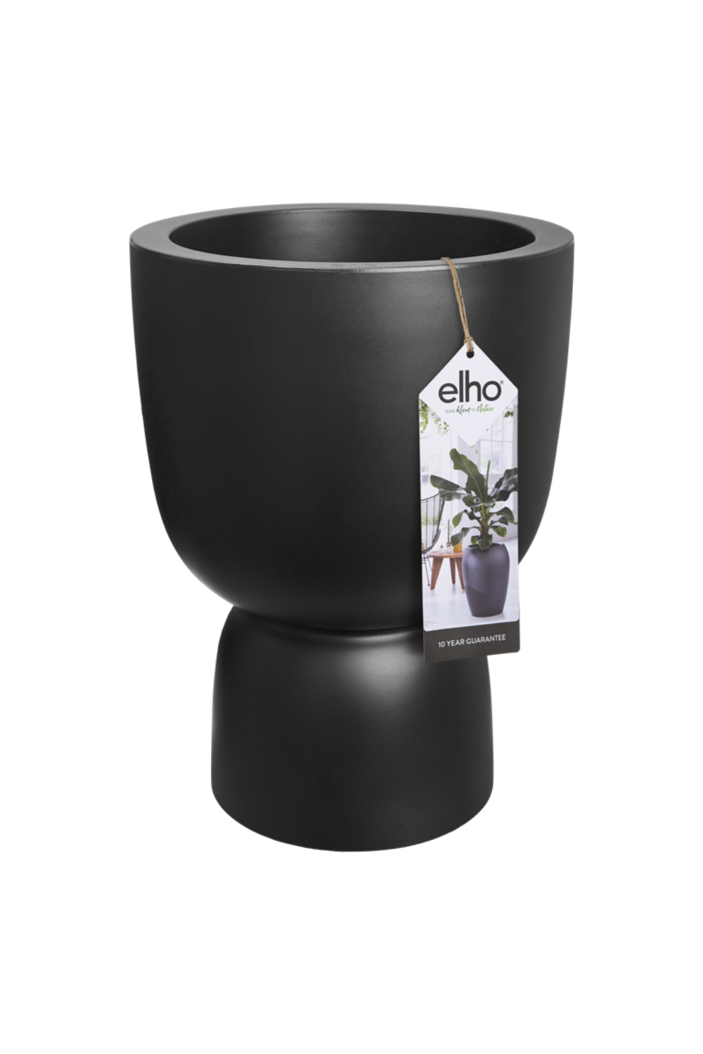 Bloempot Elho Pure Coupe 35 cm Black