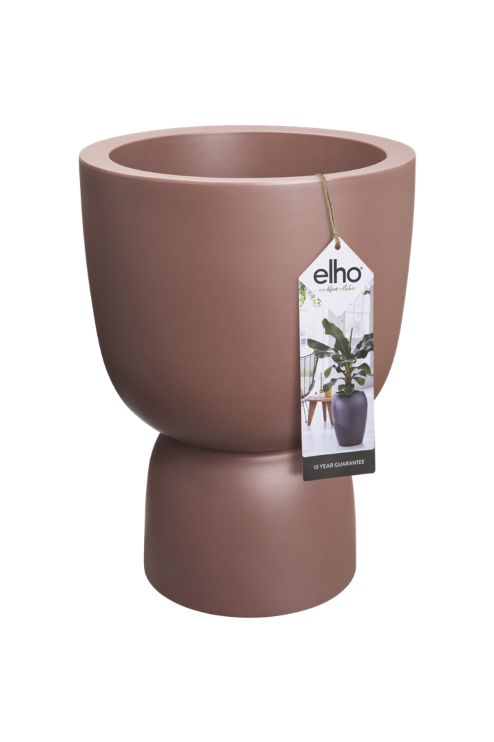 Bloempot Elho Pure Coupe 35 cm Rosy Brown