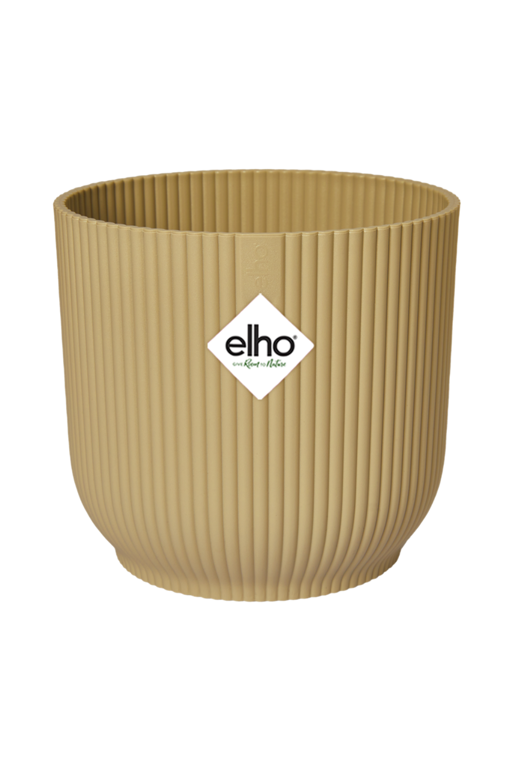 Bloempot Elho Vibes Fold rond 16 cm Butter Yellow