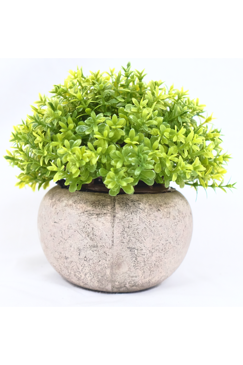 Groen kunstplantje in pot 12cm