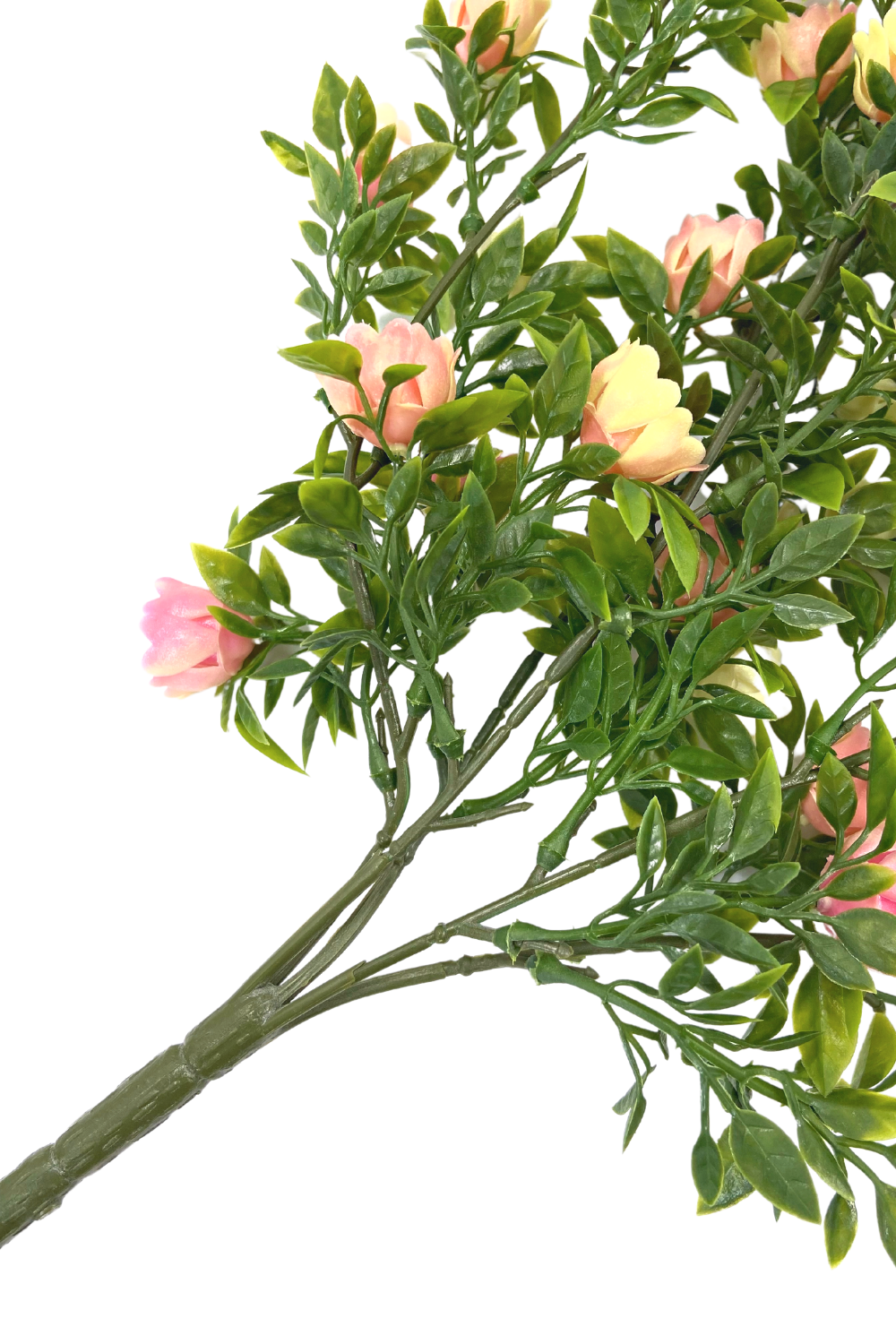 Rozen Kunst Hangplant Crème/Roze 75cm