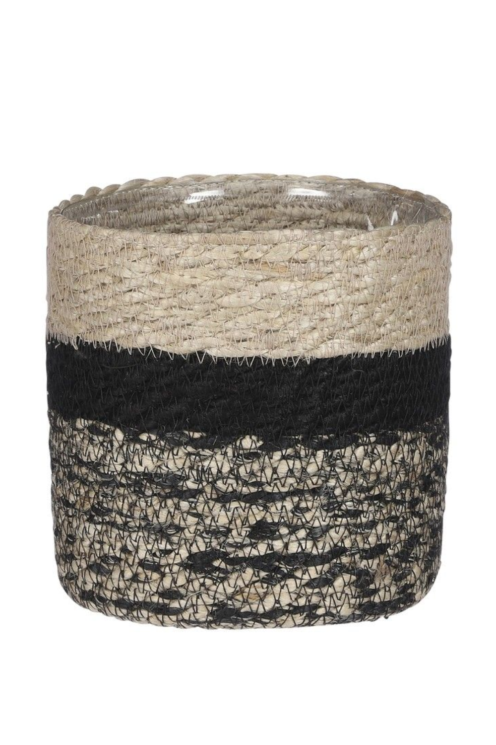 Bloempot Erika Zwart H18XD18